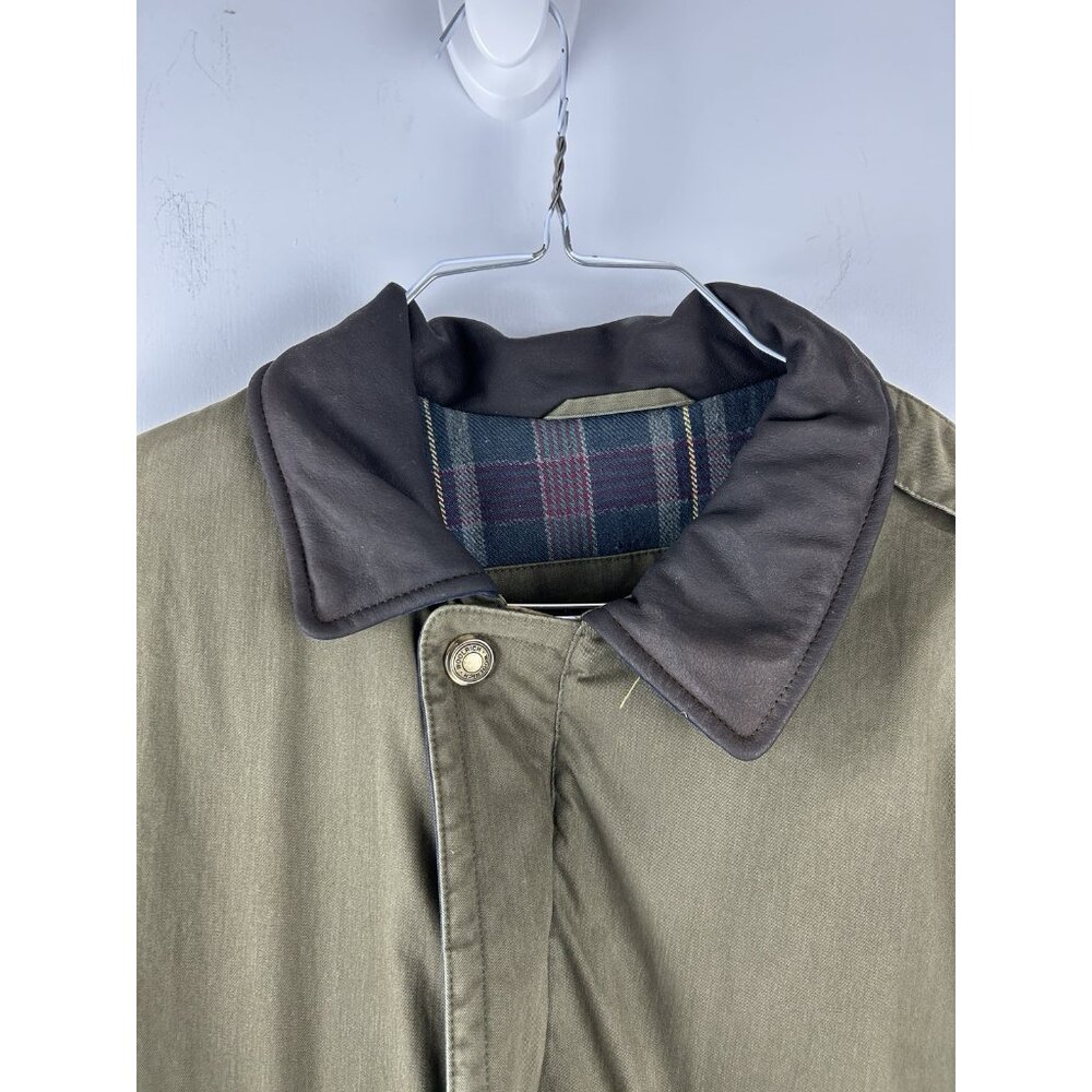 Vintage Woolrich Men's Bomber Chore  Coat Size Large Olive Green - Picture 5 of 14